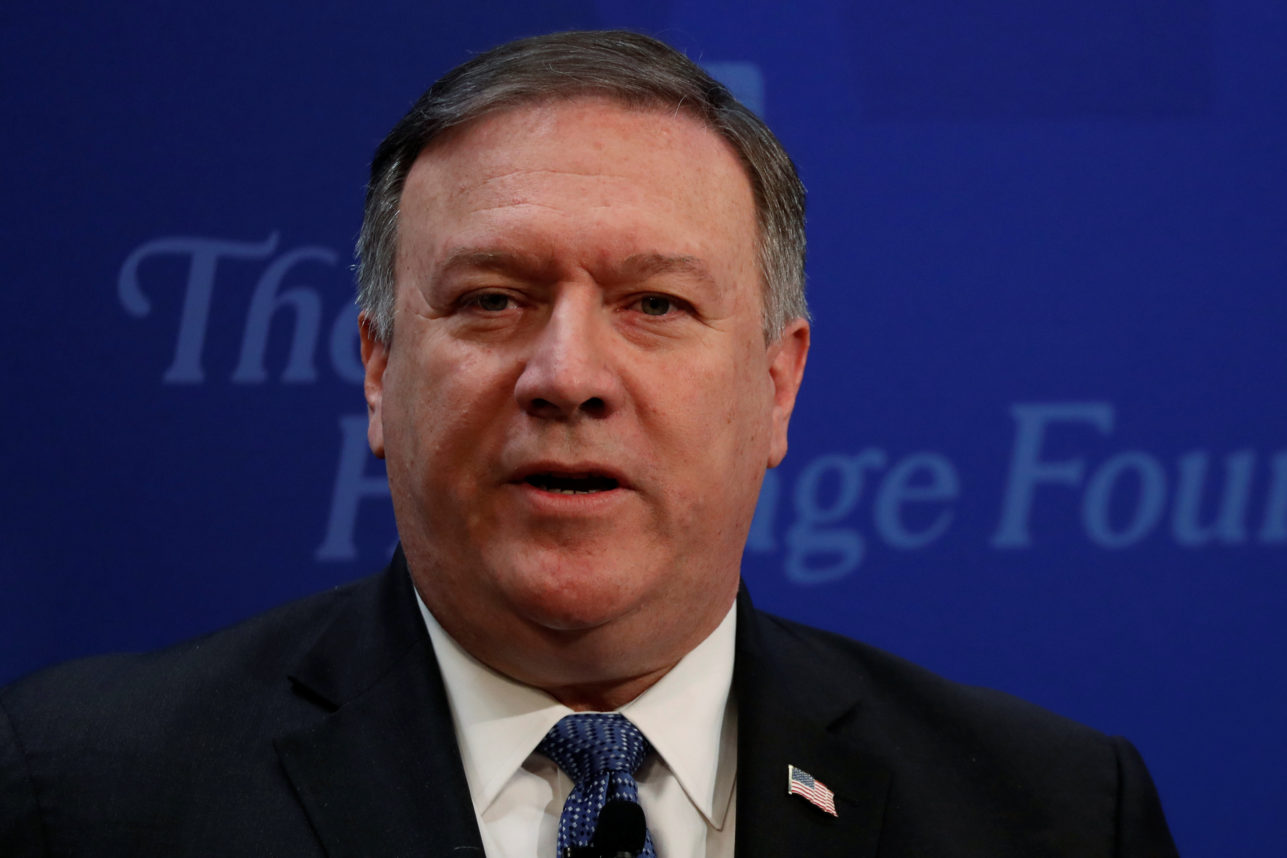 Mike Pompeo Promises 'Strongest Sanctions In History' On Iran Mike Pompeo Promises 'Strongest Sanctions In History' On Iran