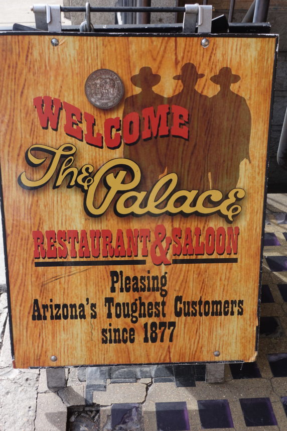 The Palace Restaurant & Saloon Billboard ©2017 K.D. Leperi, All Rights Reserved.
