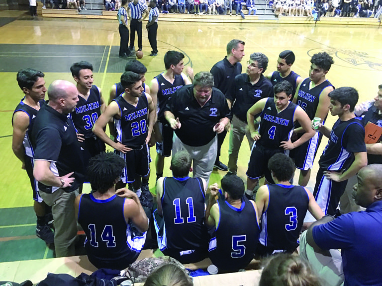 Milken laments end of historic season after loss in state basketball