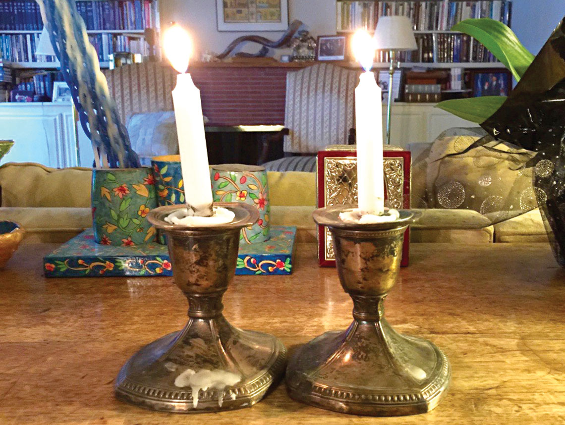 Quintessentially Jewish miracle: Torah, candles, tefillin, me