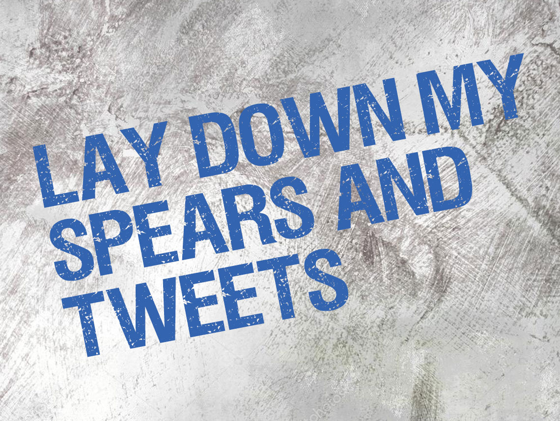 Lay Down Your Spears and Tweets - A Poem for Haftarah Vayishlach by Rick Lupert