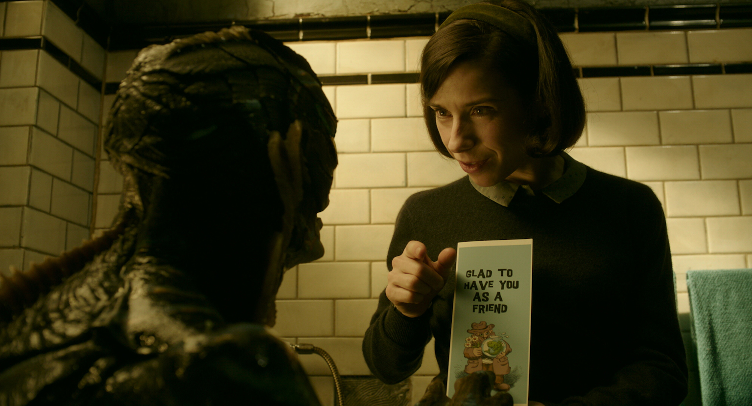 the shape of water, sally hawkins, guillermo del toro, michael shannon, octavia spencer