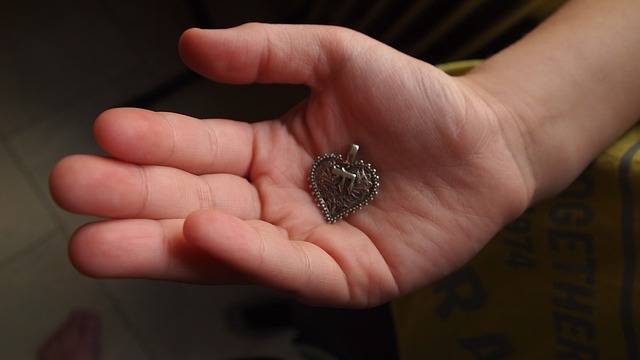 Hand with Jewish pendant