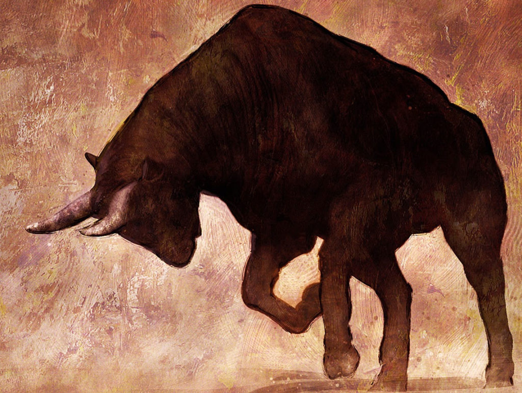 When Bulls Collide - A Poem for Haftarah Ki Tisa by Rick Lupert