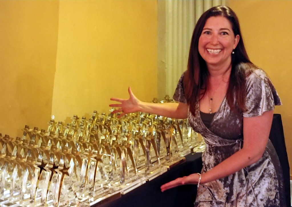 Lisa Niver at 2018 Press Club Awards
