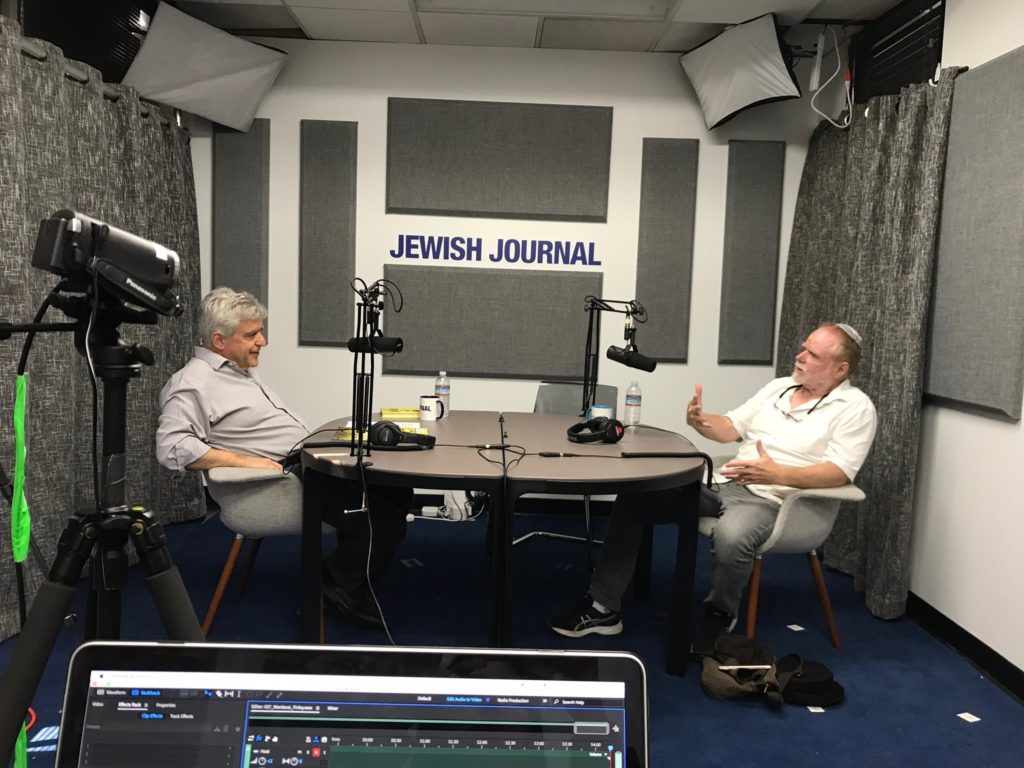 Rabbi Mordecai Finley and David Suissa