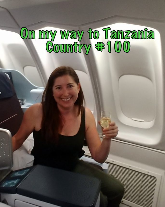Lisa Niver on her way to country #100
