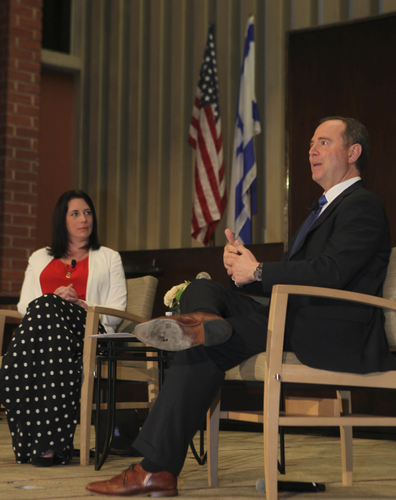 Rep. Adam Schiff Discusses Israel at Temple Emanuel