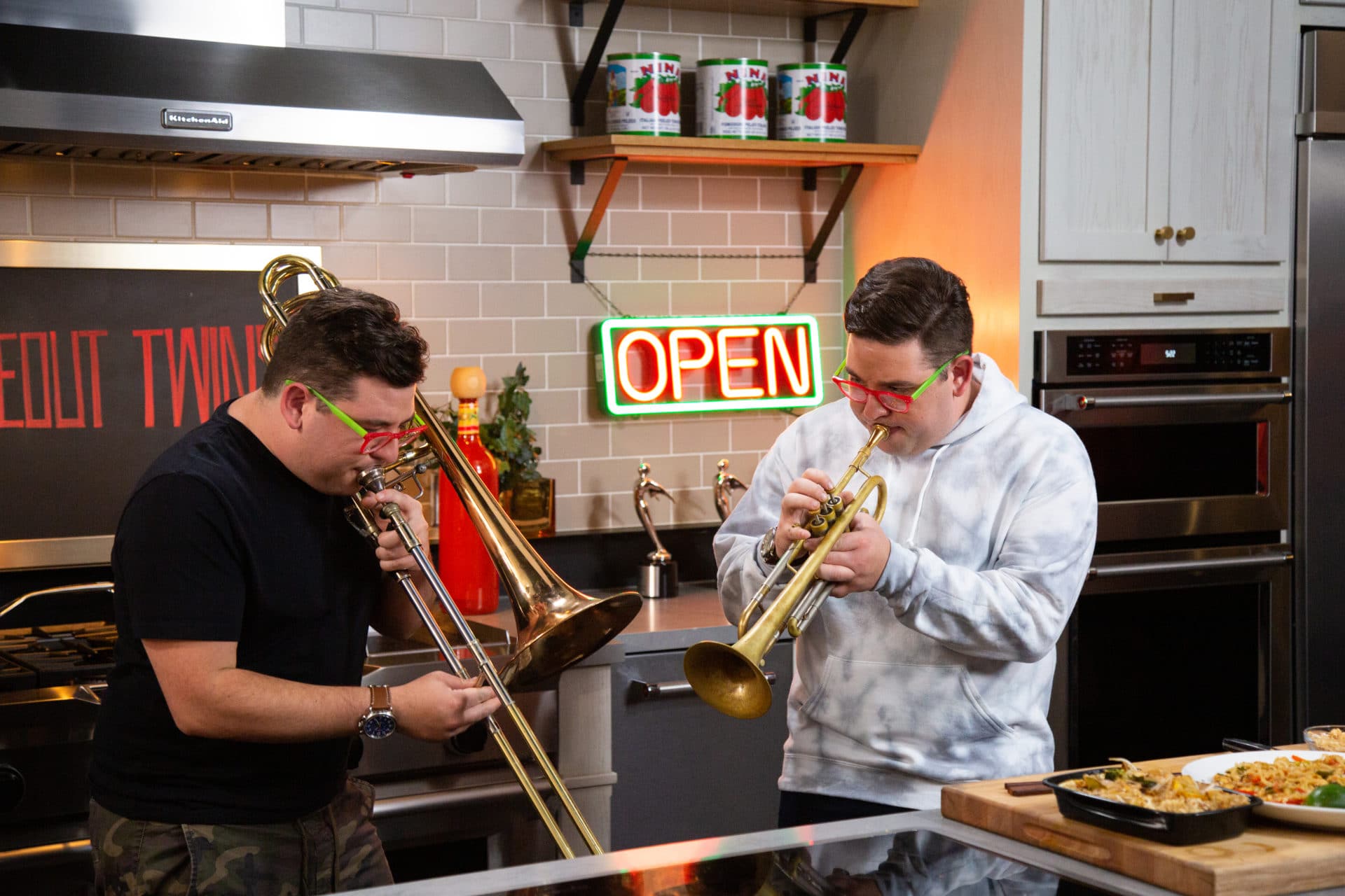 Jazz and Cooking Prodigies Potash Twins Whip Up Takeout Recipes in Food