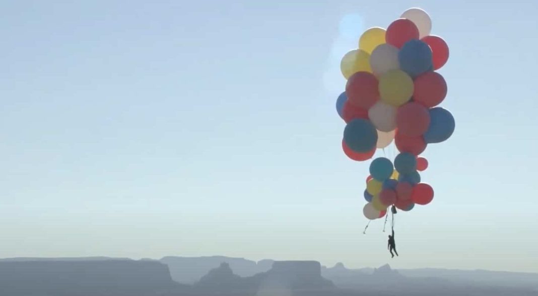 David Blaine Breaks Records with Balloon Stunt