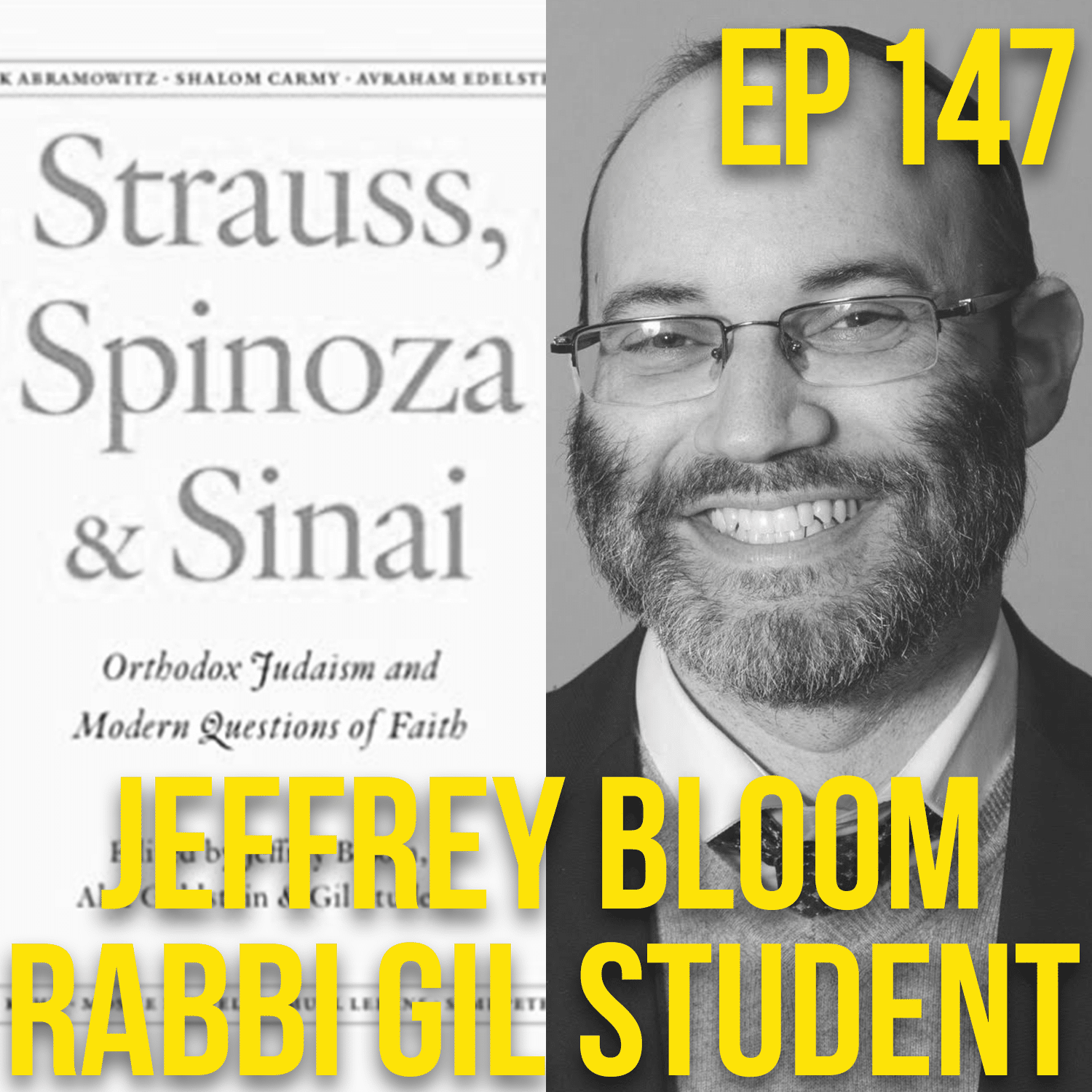 Jeffrey Bloom and Rabbi Gil Student