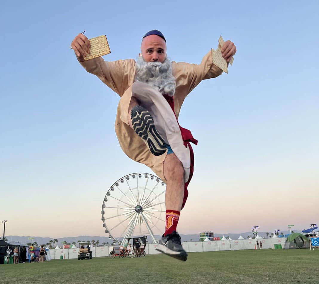 Rapper Kosha Dillz Brings Passover to the Desert at Coachella