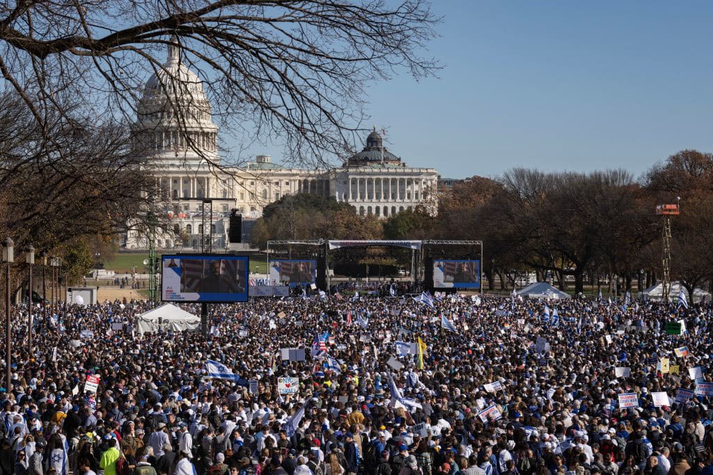 At 290,000-Strong, ‘March for Israel’ Is ‘Largest Pro-Israel Gathering ...