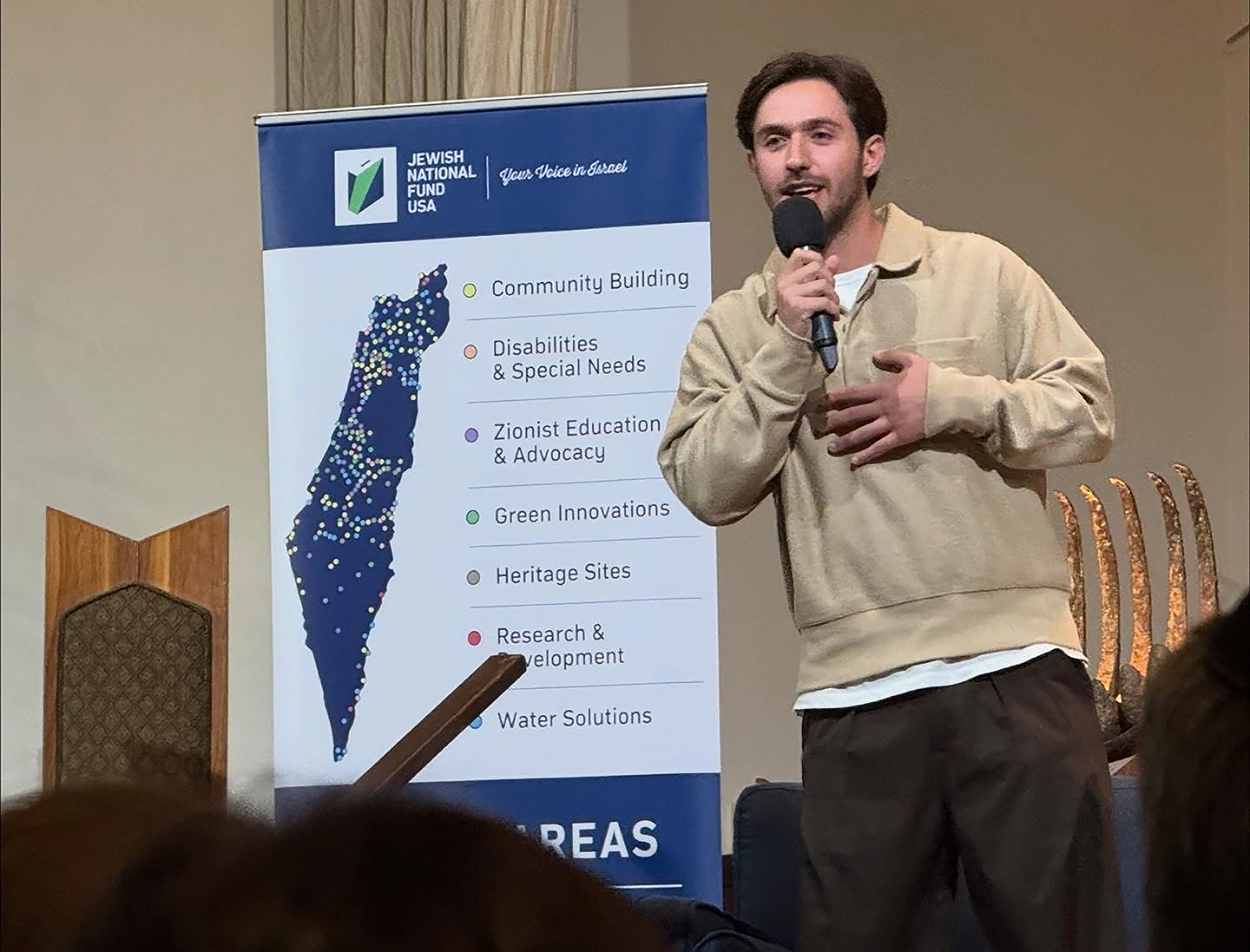 Former Hostage Omer Shem Tov Shares Story of Survival for Jewish National Fund-USA Event