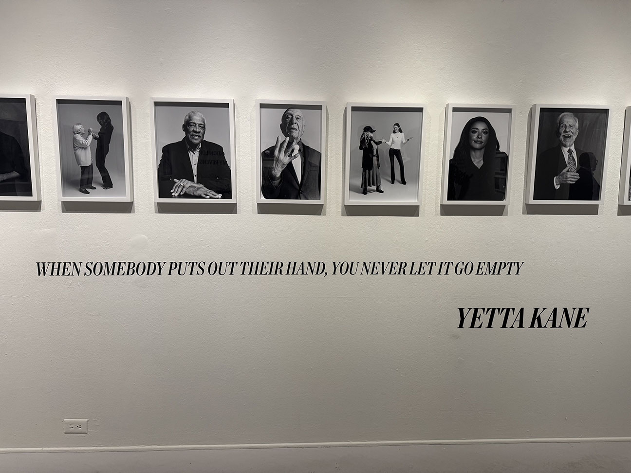 Borrowed Spotlight Art Exhibit Pairs Holocaust Survivors with Celebrities