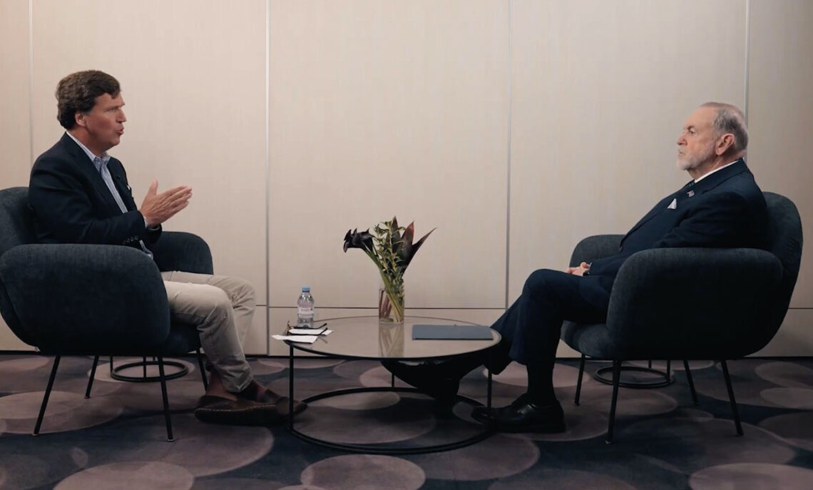 Tucker Carlson’s Selective Pacifism and Theater of Moral Clarity