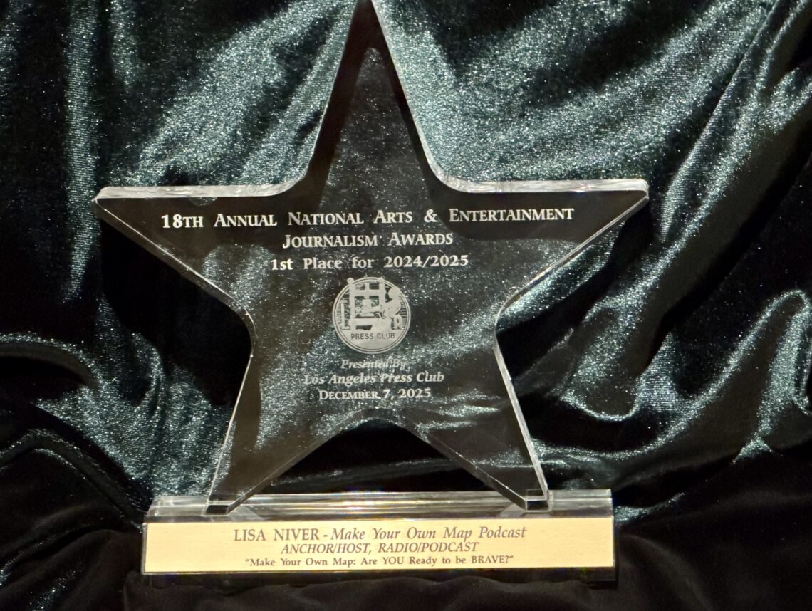 Honored by the National Arts & Entertainment Journalism Awards: First Place for...