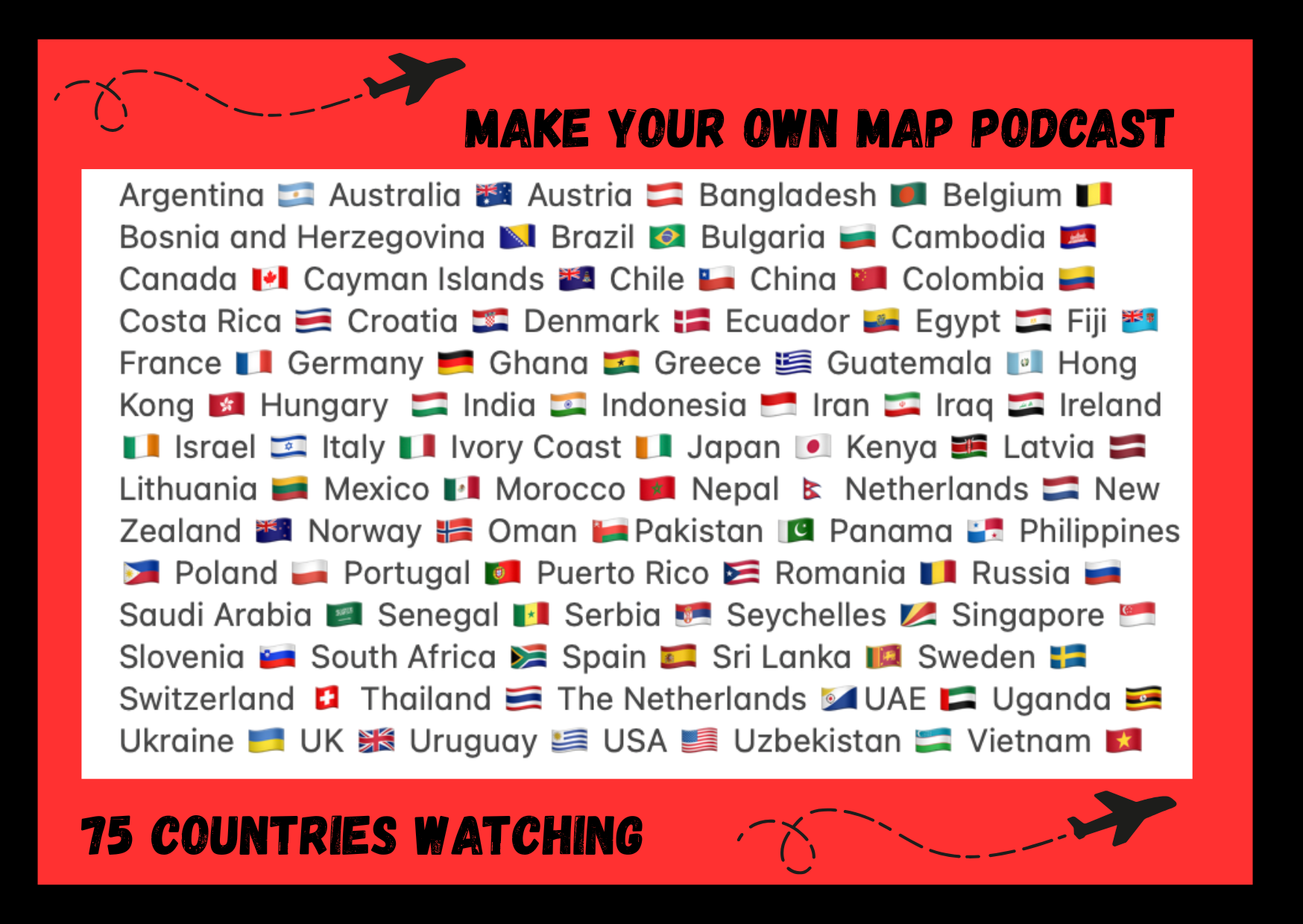 Niver’s Spring News 2026: 75 Countries, New Flags, and a Map That Keeps Expanding